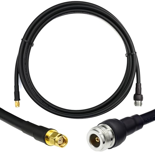 Câble extension 5D-FB RP-SMA mâle N femelle 15m à faible perte blindage premium