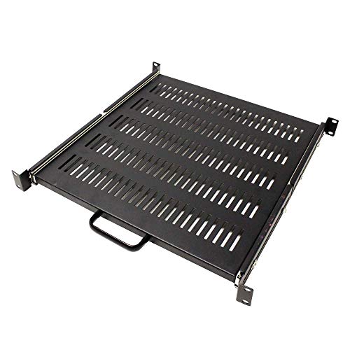 RackMatic - Bandeja telescópica para rack-19 de 1U y fondo 450mm 485-700mm