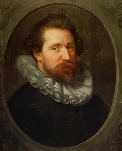 Tableau Abraham Blomaert par Paulus Moreelse une impression d'art sur toile aux finitions luxe