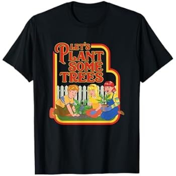 Pride Apparel Let’s Plant Some Trees Cannabis Humor Marijuana Funny Weed Short Sleeve T-Shirt