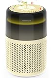 AIRROMI Air Purifier for Bedroom with HEPA Filter, Covers Upto 549 Ft², Quiet 360° intake Air Cleaner for pet hair,allergies,Dust,Smoke A2005 Yellow