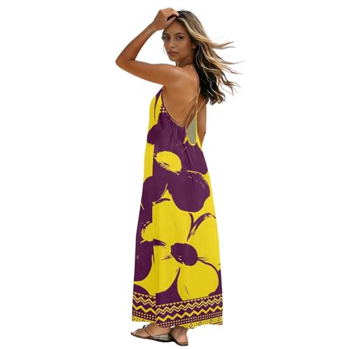 Robe de plage dos nu sans manches pour rester fraîche et élégante sous le soleil