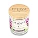 One Fur All Pet House Candle Plant-Based/Soy - Clean Burning Scented, Long Lasting Pet Odor Candle for Home - Lavender Green Tea