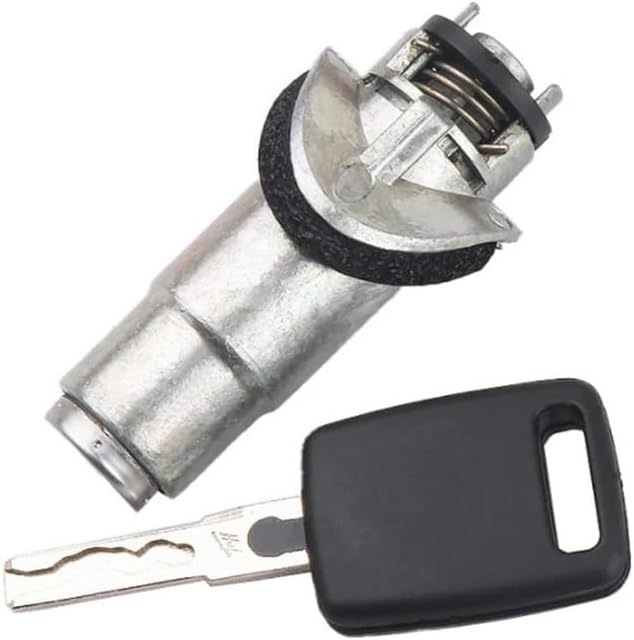 Trunk Lock Cylinder Auto Door Lock Cylinder Compatible with A6 with 1Pcs Key