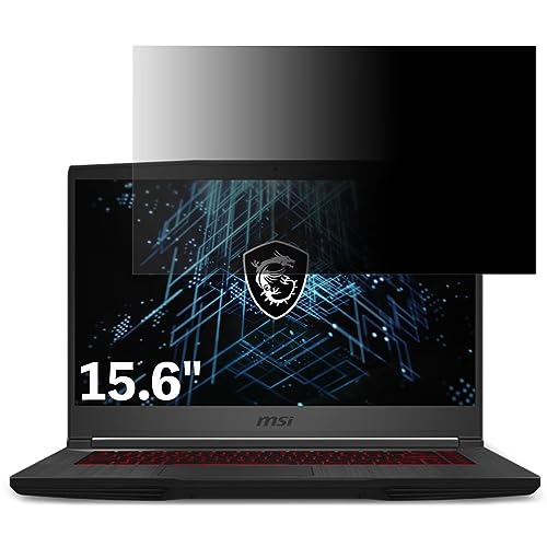 MSI GF65 �V���[�Y 15.6�C���` 16:9 �Ή� �̂������h�~ �t�B���^�[ �v���C�o�V�[�t�B���^�[ �p�\�R��PC �m�[�g�u�b�N�^ �t���ی�t�B���� �u���[���C�g�J�b�g ���˖h�~ �p�\�R�� �Z�L�����e�B�[�`�����h�~ ���ʎg�p�\ ���˖h�~ ���E�ȒP