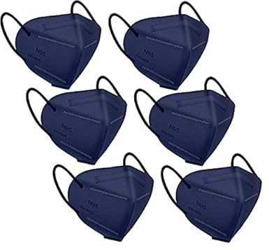 KALAKUNJ Non-Woven Fabric 5 Layer Reusable and Washable N95 Mask for Unisex Comfortable and Stylish color