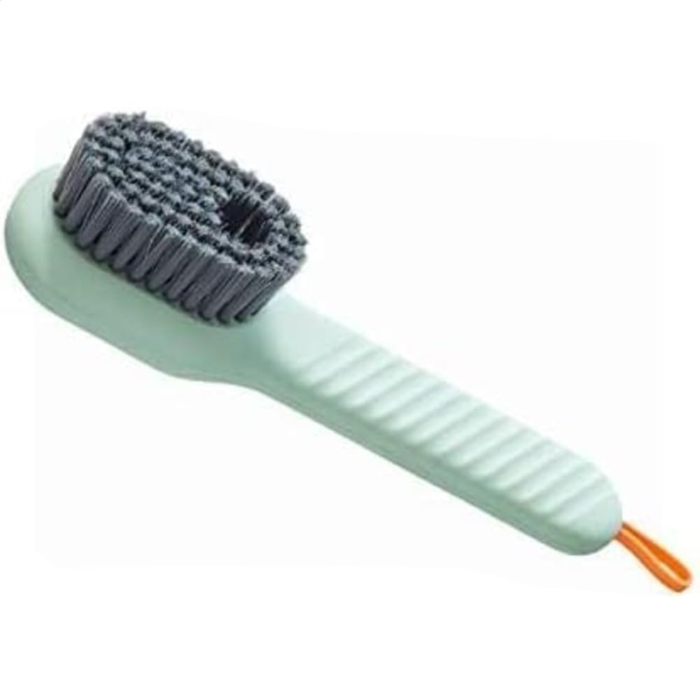 Multi-Function Hydraulic Cleaning Brush With Soap Dish Laundry Brush Scrub Brush With Soap Dispenser For Bathroom,Kitchen,Soft Laundry Clothes And Shoes Scrubbing Brush (Mint Green) - Plastic (B0CHMQJX3W) Amazon Price History, Amazon Price Tracker