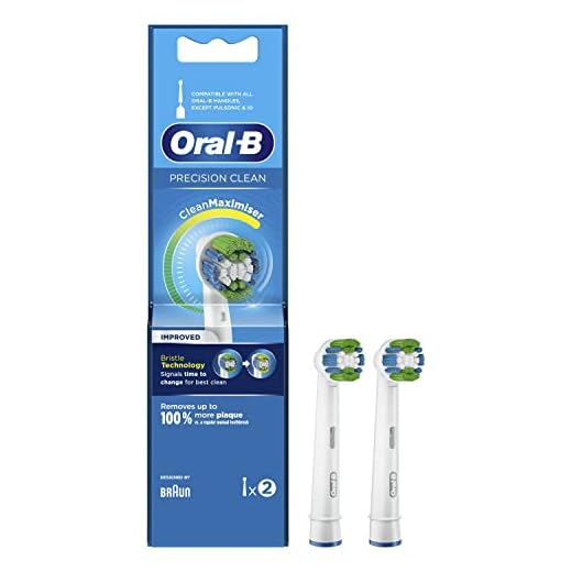 Oral-B - Precision Clean Borsthuvud Påfyllning - 2 Bitar