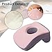 WeiLaiKeQi Napping Pillow Support Cushion, Lightweight Soft Headrest, Face Down Desk Pillow for School Airplane Office, Pink