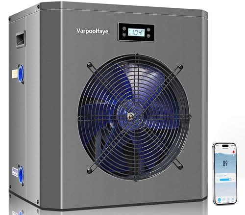Varpoolfaye Pool Heaters for Above Ground Pools 16000 BTU Electric
