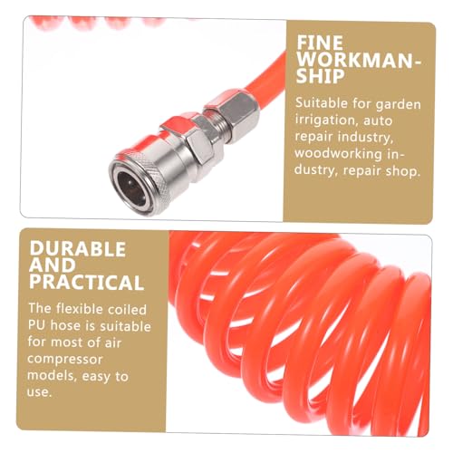 Tuyau compresseur air PU extensible pour outil pneumatique et irrigation jardin - 8