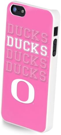 FOCO Forever Collectibles NCAA Team Pink Logo iPhone 5/5S Hard Case - Retail Packaging - Oregon Ducks image 2