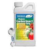Monterey Garden Insect Spray Bundled with Measuring Spoon- Organic Insect Control - Pint Concentrate - 16 oz