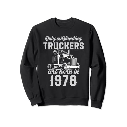 Camionero fiesta de cumpleaños camión conductor 1978 Sudadera
