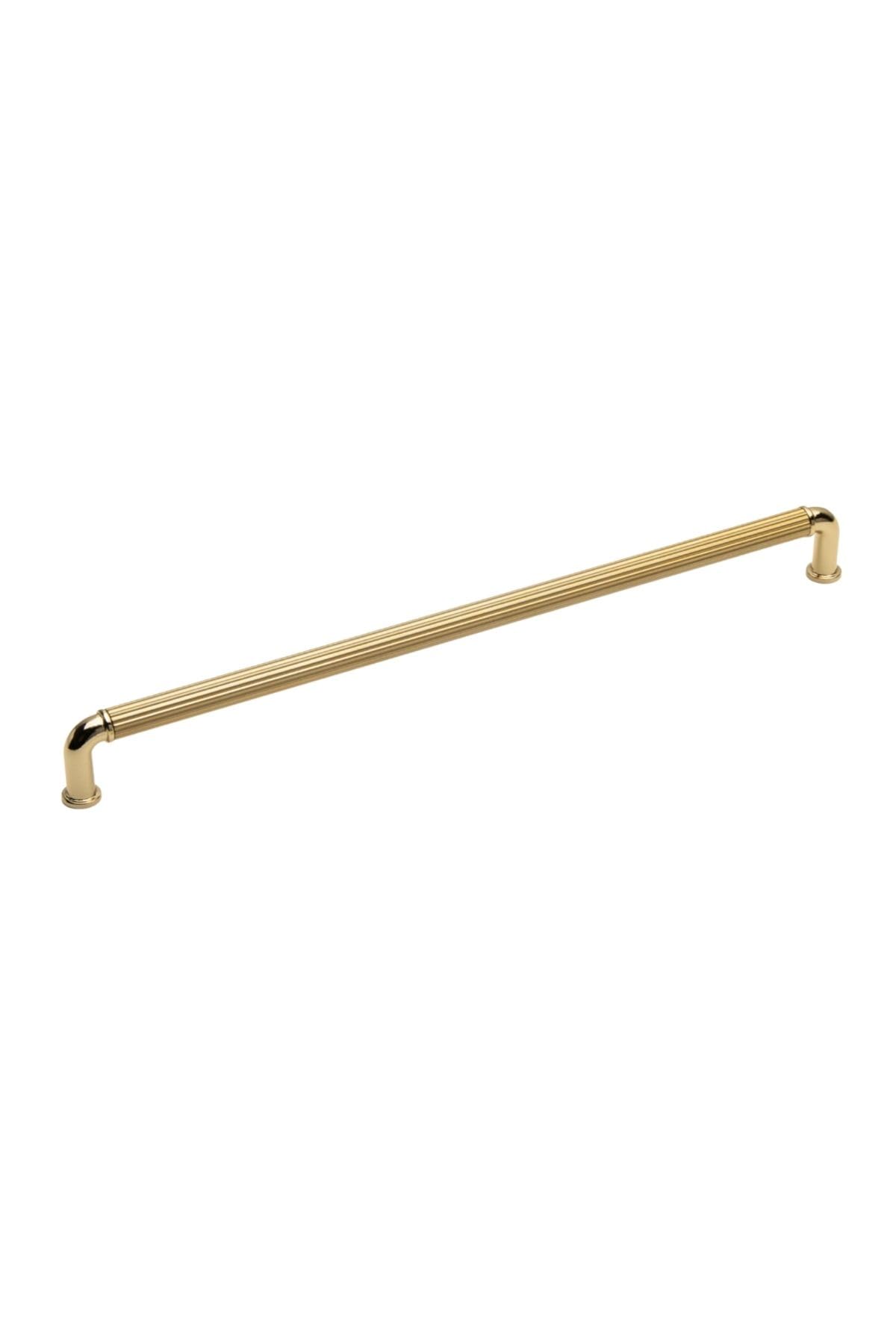 System 4682 Çizgili Modern Kulp Gold/Gold Branch Renk 320 Mm Çok Renkli