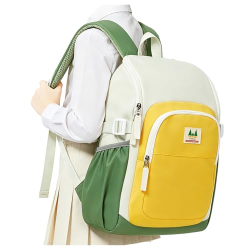 coowoz Mochila infantil para meninos e meninas, escola primária para o ensino fundamental e médio, leve e resistente à água, adequada para pastas padrão, mochila de viagem pré-escolar acolchoada