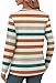 XIEERDUO Stripe Shirt Women Long Sleeve Tops Fall Fashion 2025 V Neck Women Blouses Loose Fit Tunic Tops XL