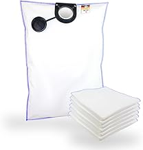 MisterVac 5 vacuum cleaner bags compatible with Metabo ASA 30 L PC