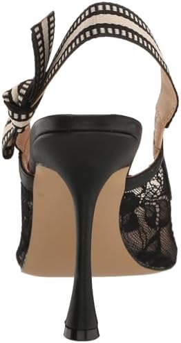Steve Madden Women's Bri Pump, Black Lace, 7.5 | Image 2