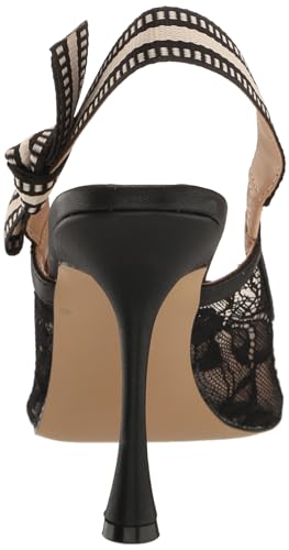 Steve Madden Women's Bri Pump, Black Lace, 8.5