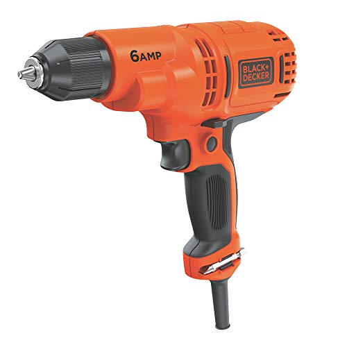 Black & Decker DR340C Black+Decker 6.0 Amp 3/8 Inch Electric Drill/Driver Kit thumb #3