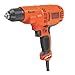 BLACK+DECKER 6.0 Amp 3/8 in. Electric Drill/Driver Kit (DR340C)