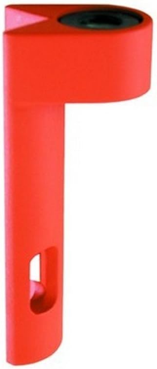 AdirPro Aluminum Grade Rod Level, Adjustable Laser Level Tool With 40-Minute Sensitivity (Orange)