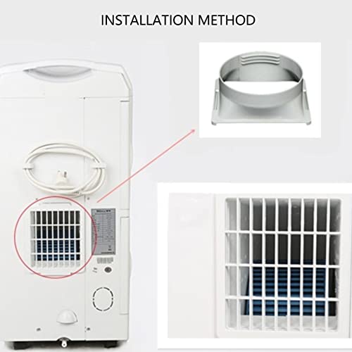 Air Conditioner Exhaust Hose Coupler, Universal Thread Design, Square to Round Portable Adapter - Image 4