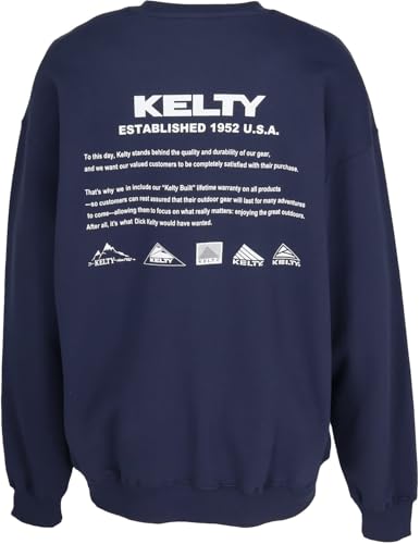 KELTY(ケルティ) トレーナーバックヒストリーロゴクルーネックスウェット KE25213073 の商品画像 1