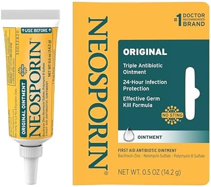 Neosporin Original First Aid Triple Antibiotic Ointment with Baci...