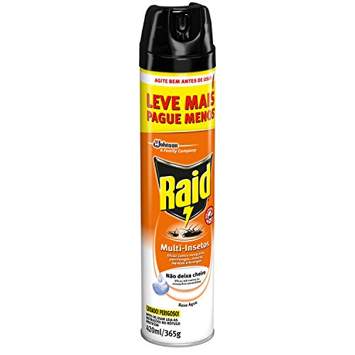 Inseticida Aerossol Raid Multi-insetos Base Água Leve Mais Pague Menos 420ml 4 Inseticida Aerossol Raid Multi-insetos Base Água Leve Mais Pague Menos 420ml - Imagem 4