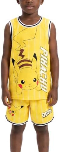 Amazon | ポケモン ボーイズ ピカチュウ バスケットボール ジャージと