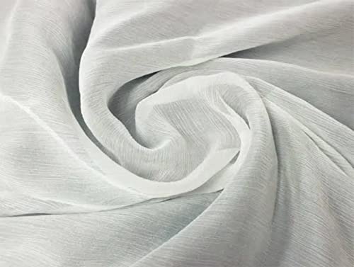 Mousseline de soie froissée bio pour foulard et création bohème