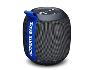 Ultimate Ears WONDERBOOM PLAY Portable Waterproof Bluetooth Speaker, Dustproof Floating Speaker With 40 m (131 ft) Range - Black