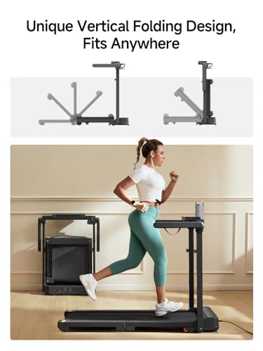 Image of WalkingPad Folding Treadmill, Smart Vertical Fold