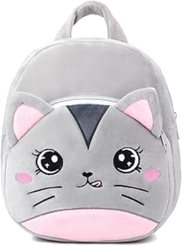 Image of blue tree Cute Kids Backpack Toddler Bag Plush Animal Cartoon Mini Travel Bag for Baby Girl Boy 1-6 Years, Ideal for Gifting for Kids