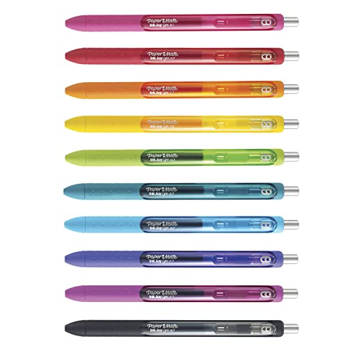 Paper Mate Gel Pens | Inkjoy Pens, Medium Point, Assorted, 10 Count #TOP6