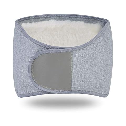 ITODA Rückenwärmer Wärmeschutz Gürtel Unisex Wärmegürtel Damen Wärmekissen Bauchwärmer mit Klettverschluss Nierenwärmer Nierenschutz Taillengürtel Herren Selbsterhitzungsgürtel Taille Unterstützung Cover