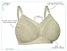 JUST MY SIZE Womens Satin Stretch Wirefree Mj1960 Bras, Rose, 46DD US