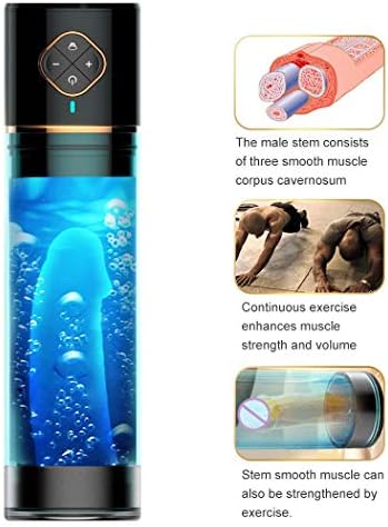 Redesign 4D Vacuum Water Pump Blow j-ob,Exercise Body Relax Deluxe Toy, P?ck?t P`ü??ysf??t Relax Muscle Men Personal Pleasure Cup,Endurance Ideal Toy. Blue