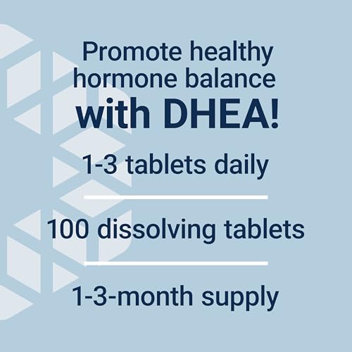 Life Extension DHEA 25 mg, Dissolve-in-Mouth Tablets, 100 Tablets - image 4