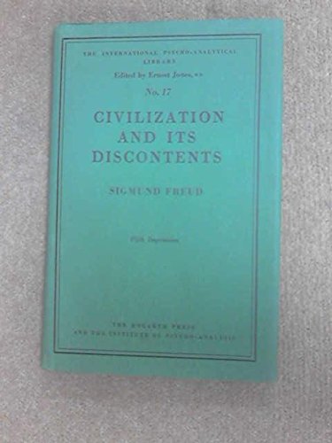Civilization & Its Discontents [Unknown] B0040WBQQQ Book Cover