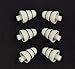 6 PACK - Triple Flange Replacement Ear tips sleeves fit SHURE SE110 SE112 SE115 SE210 SE215 SE310 SE315 SE420 SE425 SE530 SE535 SE846 E3c E3g E4c E4g E5c and Westone Noise Isolating In-Ear Headphones