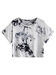 Tie Dye Grey White