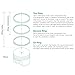 Evergreen SA-5494175565-0 Piston Rings Compatible With/For 89-94 Mitsubishi Eclipse Galant Eagle Turbo 4G63 4G63T