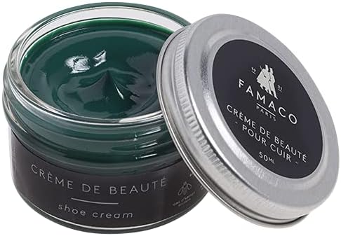 unisex-Cream polish Shoe Treatments and Polishes, Green (Green Cresson), 50 ml