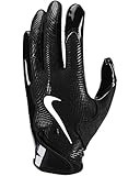 Importé. Nike Vapor Jet 8.0 Gants de football Noir/noir/blanc Taille XXXL