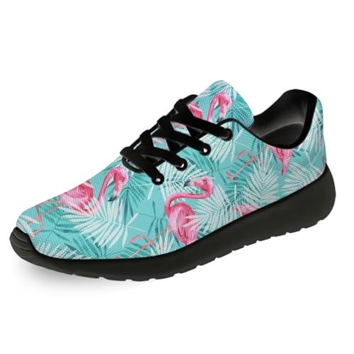 Generic Flamingo Print Shoes for Men Women Lightweight Comfort Running Tennis Walking Sneakers Birthday Gift for Boys Girls