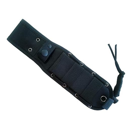 JEO-TEC Funda para Cuchillos de Bushcraft Supervivencia Caza Pesca Campo - Funda Nylon Multi-posición
