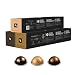 Nespresso Vertuo Coffee Pods, 30 Espresso Mixed Pack - 10 Bianco Doppio, 10 x Scuro, 10 x Chiaro Make Espressos, Cappuccino, Lattes and Iced Coffee at home. Recyclable Pods